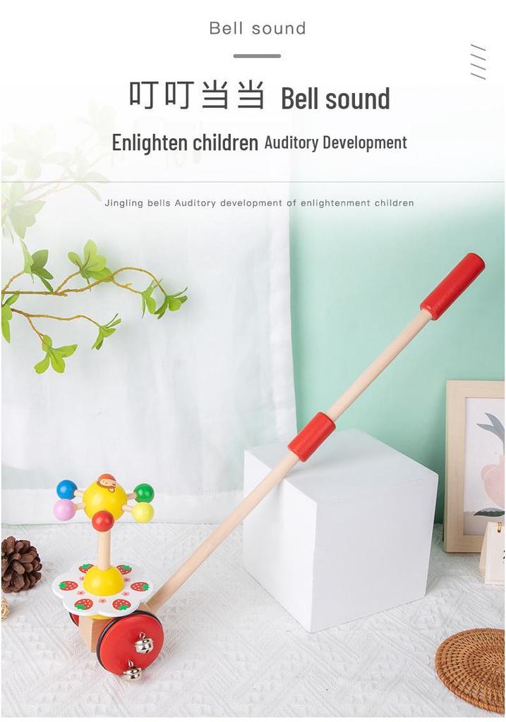 Kids' Single-Bar Walker Pushchair Toy for Learning To Walk
