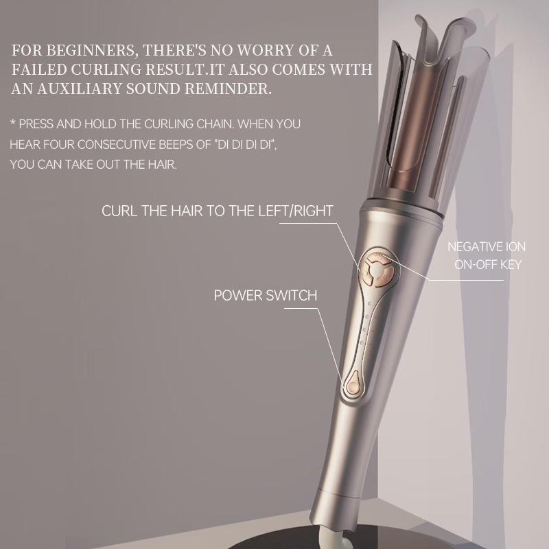 Automatic 28mm Large Wave Negative Ion Hair Curler 58W