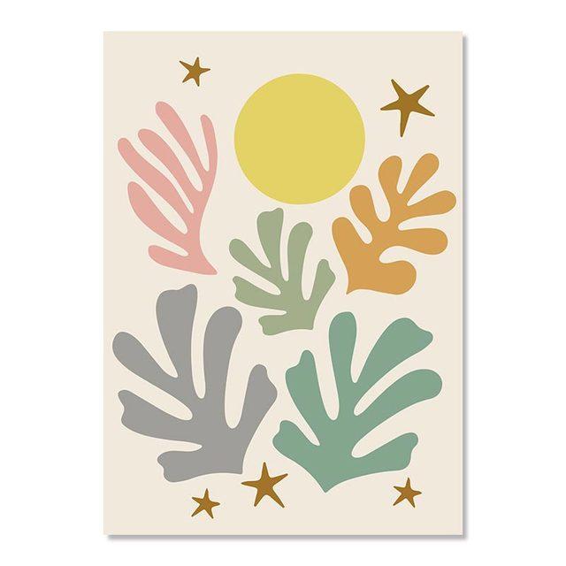 

Анри Матисс абстрактный коралловый цветок Les Muses плакаты на скандинавскую тему и принты художественная живопись на холсте настенные панно для декора гостиной 21cm×30cm NoFrame