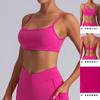 Women S Tight Twist Back Push Up Yoga Bra For Workout Fitness