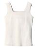 Love Body Camisole Cotton Blend Stretch Camisole and Innerwear QKN701 White [Wacoal] (Vertical Horizontal) Women's