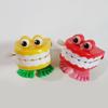 2pcs Spring Wind Up Jump Tooth Dental Gift Dental Toys Wholesale Spring Plastic Toys Jump Teeth Chai