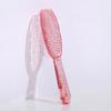 Transparent Shiny Combs Girls Hair Scalp Massage Comb Hair Brush Wide Tooth Comb Women Salon Hairdressing Styling Tools Gift