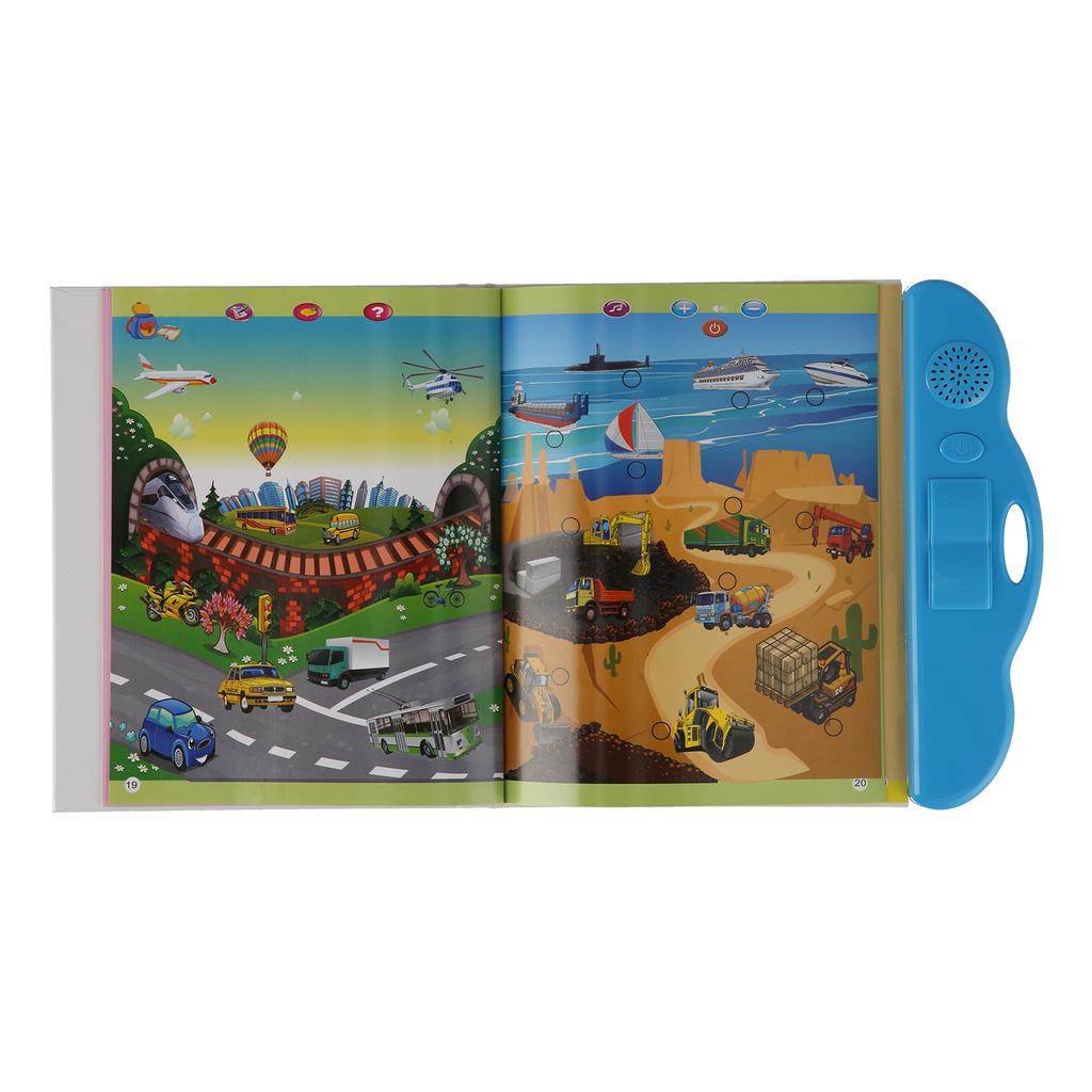 Electronic Sound Book Russian Learning Interactive Sound Book Educational Toy for Kids