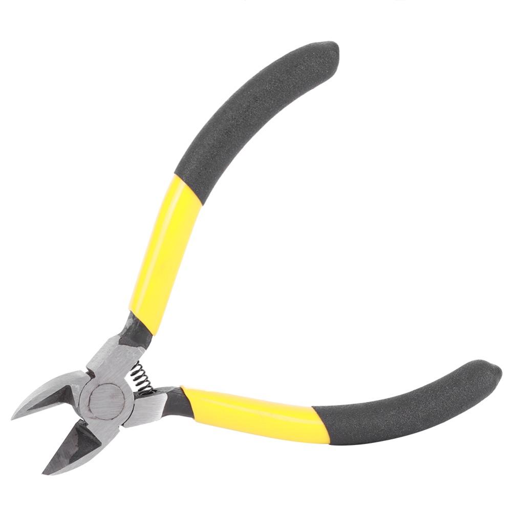Heat Treatment Jaws Wire Cutter Non-Slip Handle Side Cutter Heavy Duty Diagonal Plier Plastic Wire