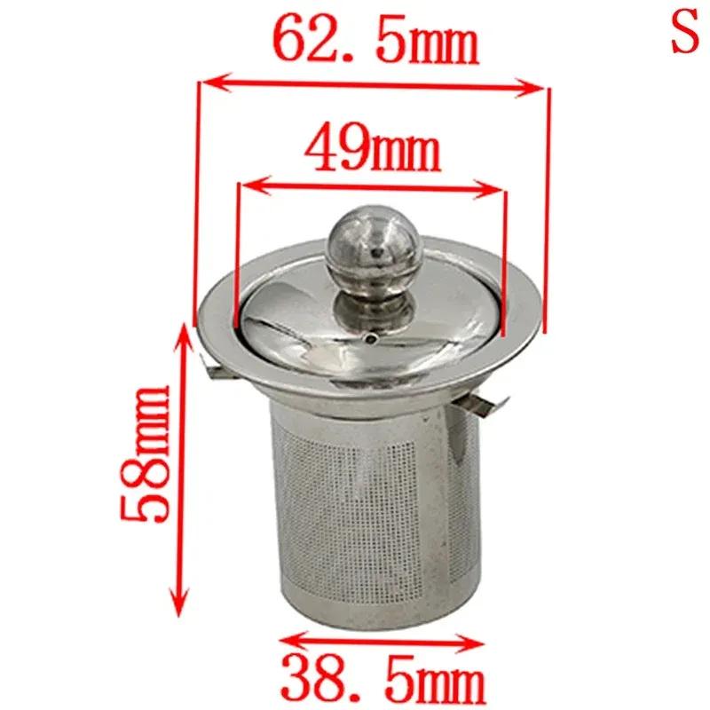 

2024 НОВЫЙ 1 шт. Многоразовый сетчатый заварник-корзина из нержавеющей стали для чая, инфузер для рассыпного листового чая, травяной фильтр для кружки, чайника, чайной посуды S