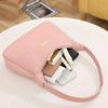 Solid Color Simple and Versatile Underarm Bag, Fashiable Women's Leather Shoulder Bags, Suitable for Commuting Banquets