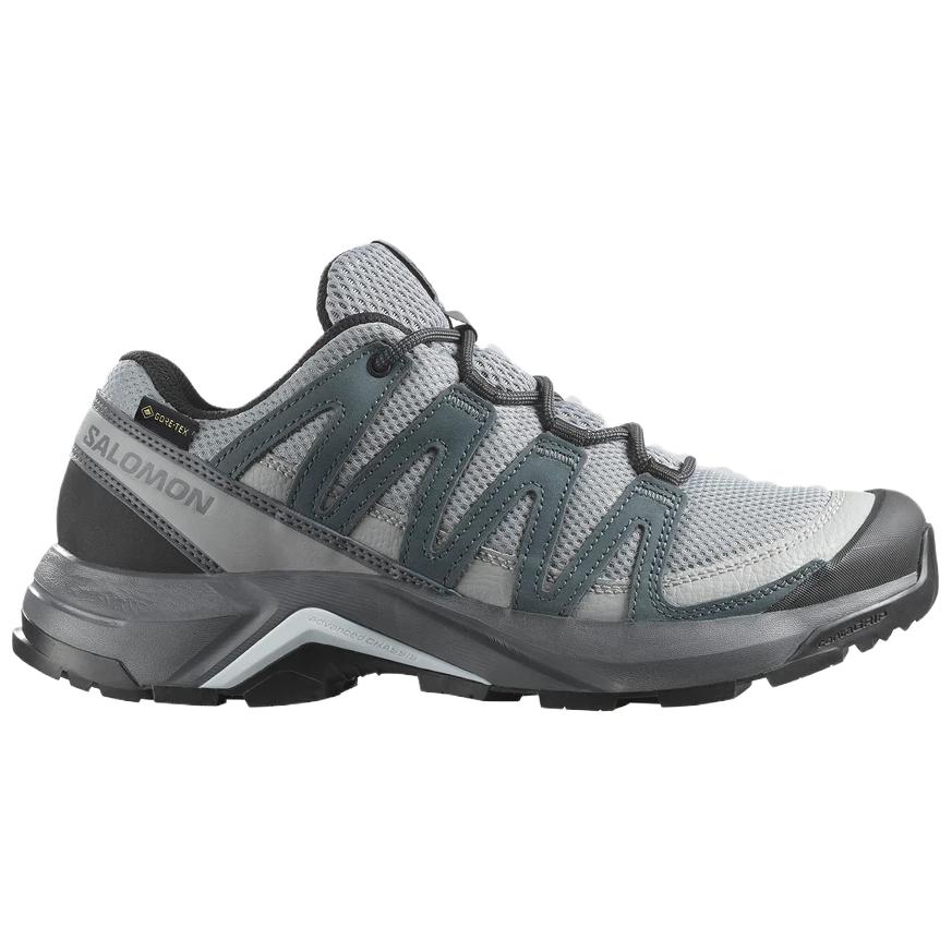 SALOMON X Adventure Abrasion Resistant Low top Mountaineering Shoes Women's Gray 478133