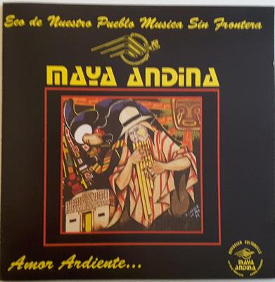 CD MAYA ANDINA - Maya Andina MAYA90 Diffusion Cultu 1991 France World Music Used