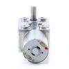 DC 12V Electric  Reducer Mini 2-100RPM Metal Worm Gear Box Motors Stainless Steel Self Locking Square for Micro Winch