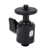 Montură cu cap bilă de 14 inchi, rotativă la 360 de grade, șurub de 38 inchi, mini adaptor hot shoe pentru cameră foto, telefon mobil