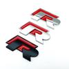 R Logo 3D Stereo Sportaufkleber für Golf 6/Magotan/Sagitar Autos