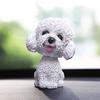 Simulation Swinging Dog Head Lovely Puppy Car Interior Dashboard Ornament Gift
