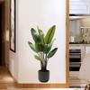 Realistic Green Plant Wall Sticker for Living Room Bedroom Wall Decoration Self-Adhesive
