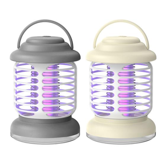 Mosquito Lamp USB Rechargeable IP66 Waterproof Safe To Use Outdoor Indoor Mosquito Zapper Electric Insect Fly Trap