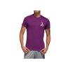 Adidas Printed Breathable Crew Neck Short Sleeve T-Shirt Men Tops Purple GL7276