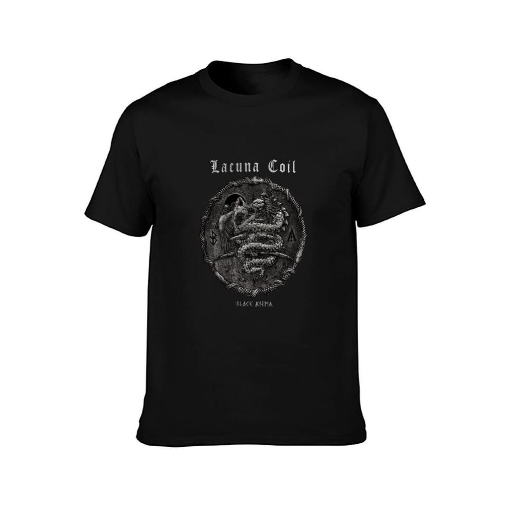 Dalian Mens Short Sleeve Lacuna Coil Black Anima T-Shirt Black