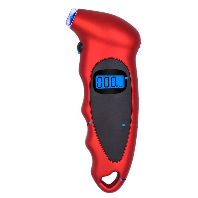 High-Precision Digital Tire Pressure Gauge with On-Board Display
