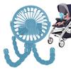 Cart Stroller Fans Portable Outdoor Fan Clip On For Baby USB Rechargeable Handheld Electric Fan For Baby Stroller Fan 3 Speeds