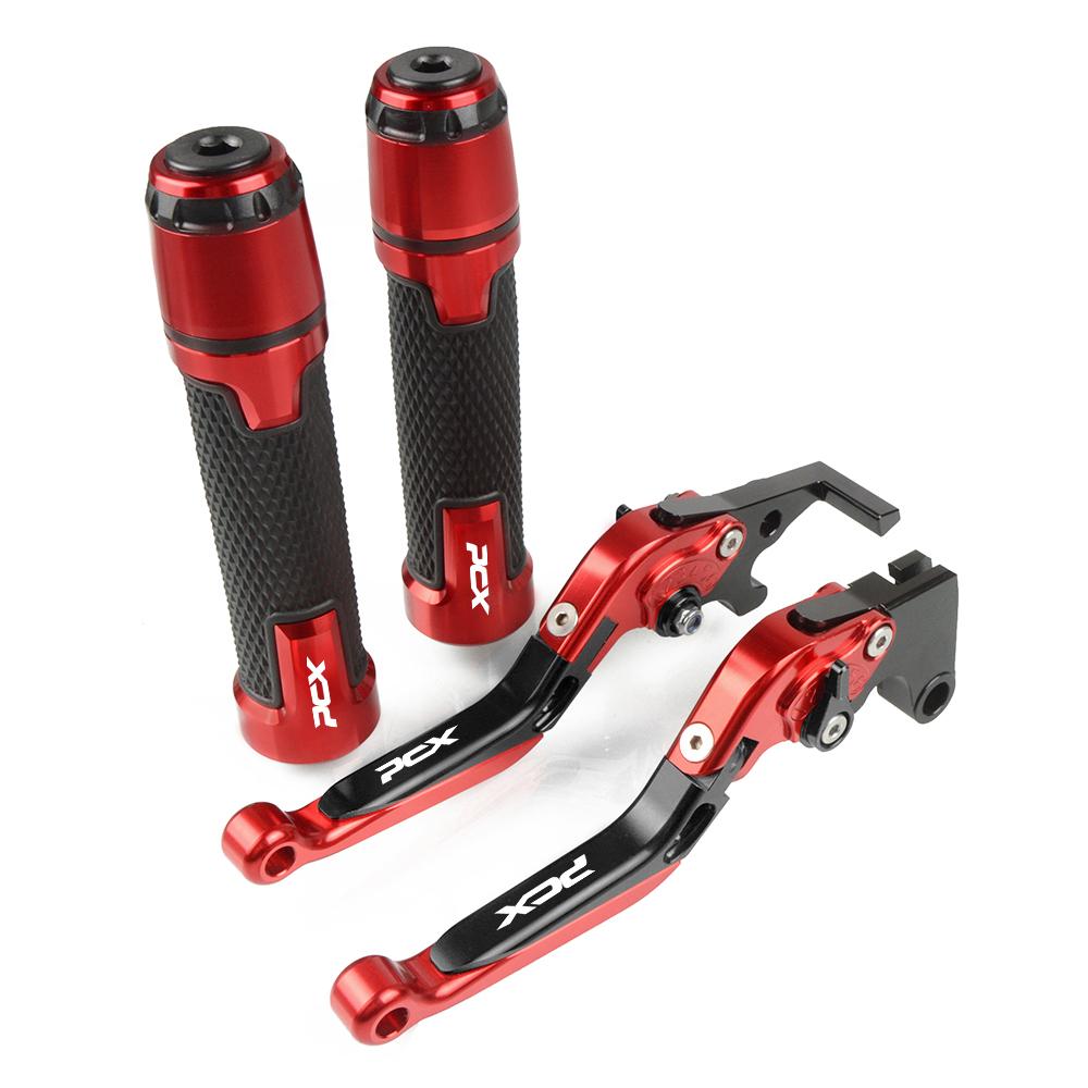 PCX125 PCX150 All Year Motorcycle Adjustable Brake Clutch Lever 7/8" 22MM Handlebar Grips Accessories For Honda PCX 125 PCX