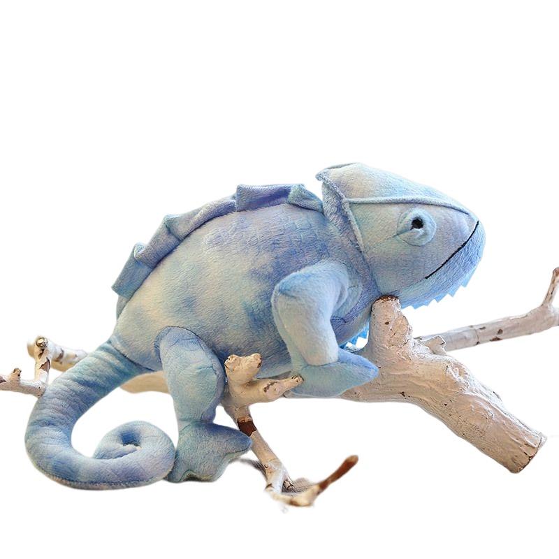 Realistic Lizard Plush Toy Super Soft Short Plush Material Color-changing Chameleon Doll Perfect Gift For Teens