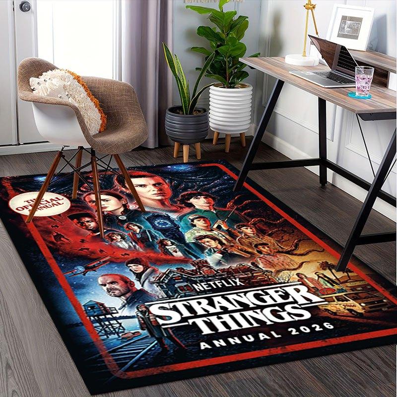 "Stranger Things Annual 2026: Official Collectible Edition"Office Mat Home Decor Office Rugs LB148