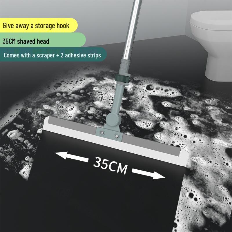 Silicone Magic Broom Squeegee Mop for Bathroom and Toilet Floors