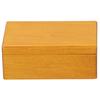 Wooden Decoration Musical Jewelry Storage Case with Mirror Desktop Music Box GiftOriginal Wood Color Track: for Love