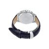 Casio STANDARD Series 50 Meters Waterproof Quartz Movement Genuine Leather Strap Japanese and Korean Watch Men's Watch Blue Dial MTP-EX100L-2A