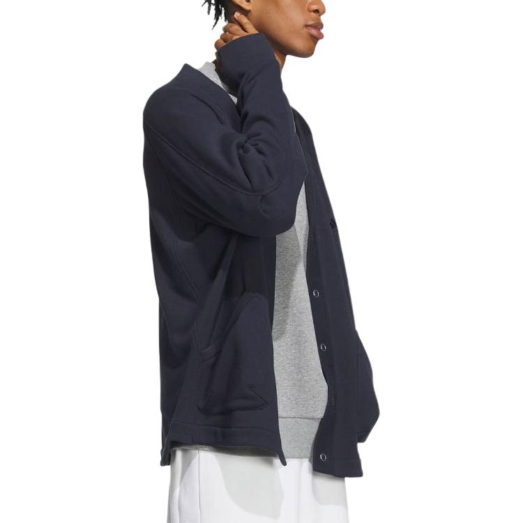 Adidas ALL SZN Oversized Cardigan Knitwear Men's Legend Ink IX6816