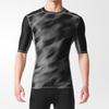 Adidas Mens Training Series Sports Casual Moisture-Wicking Breathable Short Sleeve T-Shirt Men Tops Black BK3554