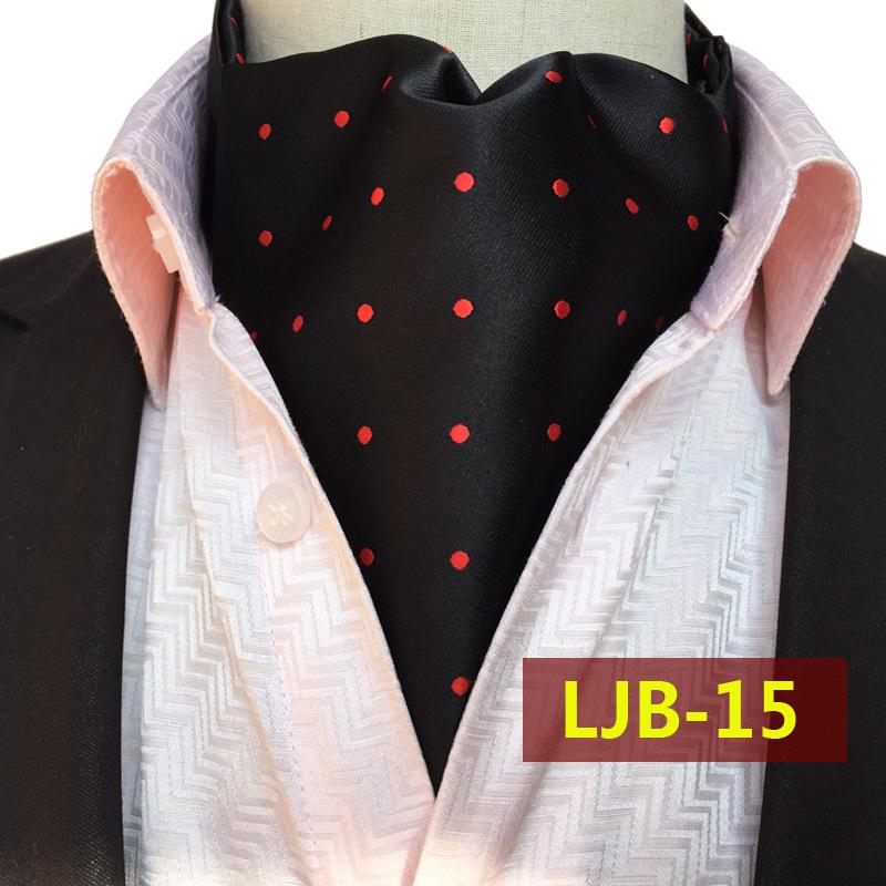 Tie Polyester Jacquard Men'S Trendy Scarf, Men'S Fashion Scarf
