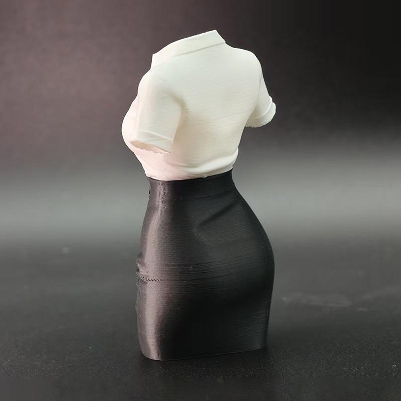 3D Printed Office Creative Ornament Ol Professional Half-Body Statue Vase Desk Art Decor Ideal For Stress Relief