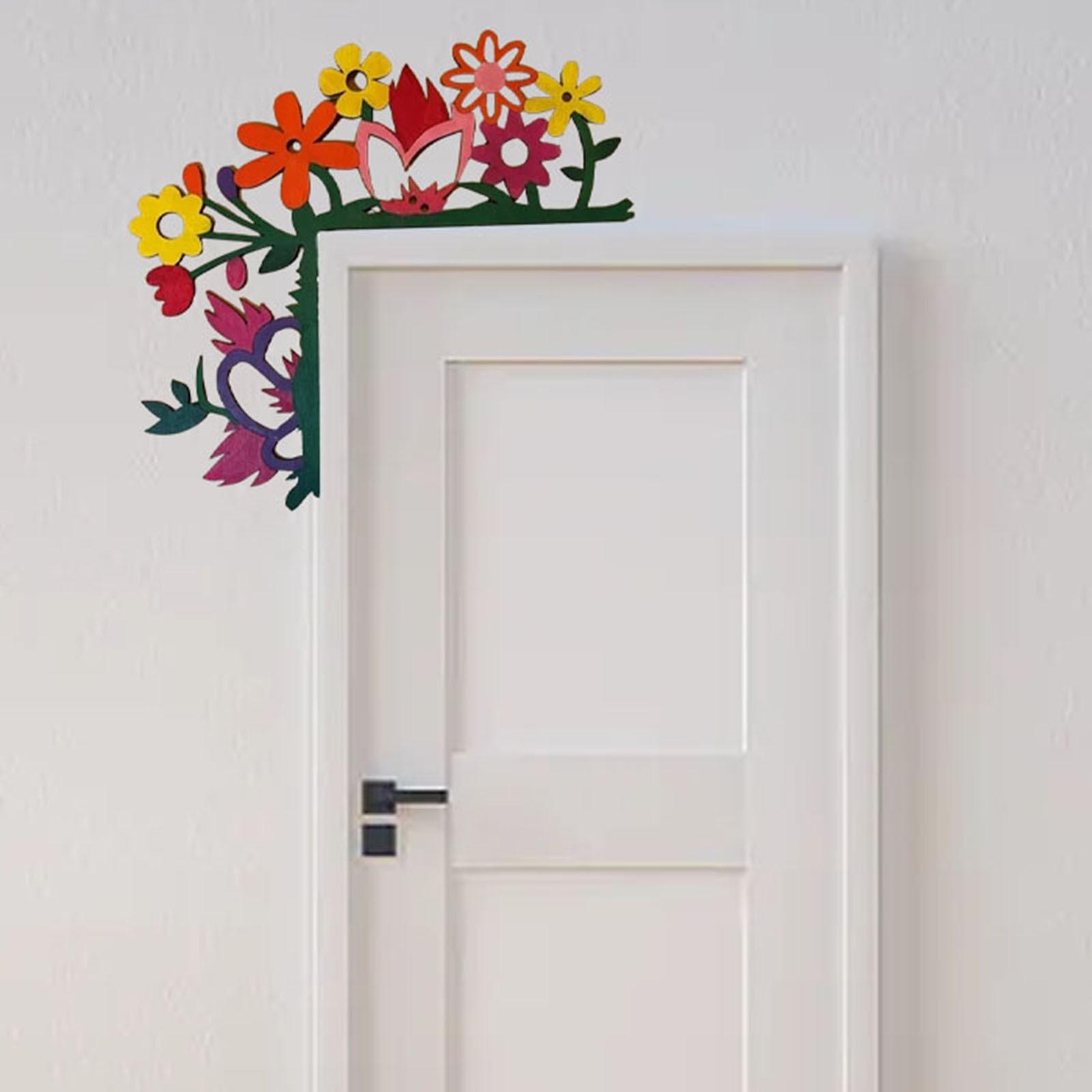

Hand Painted Door Topper Hummingbird Door Frame Decoration Door Topper Wall Decor Door Shelf Fireplace Mantel Decorations One Size