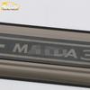 Compatible Door Sill Trim & Bumper Trunk Sill Plate Stickers for 2020 Mazda 3