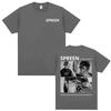 Rapper Spreen Album Graphic Merch Tshirts Mens Women Fashion Vintage Short Sleeve Summer Casual 100 Cotton Oversized Tshirt