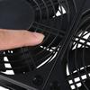 Three 120mm 5V USB Powered PC Router Fans 1 Speed 1400rpm High Airflow Cooling Fan for Router Modem Receiver