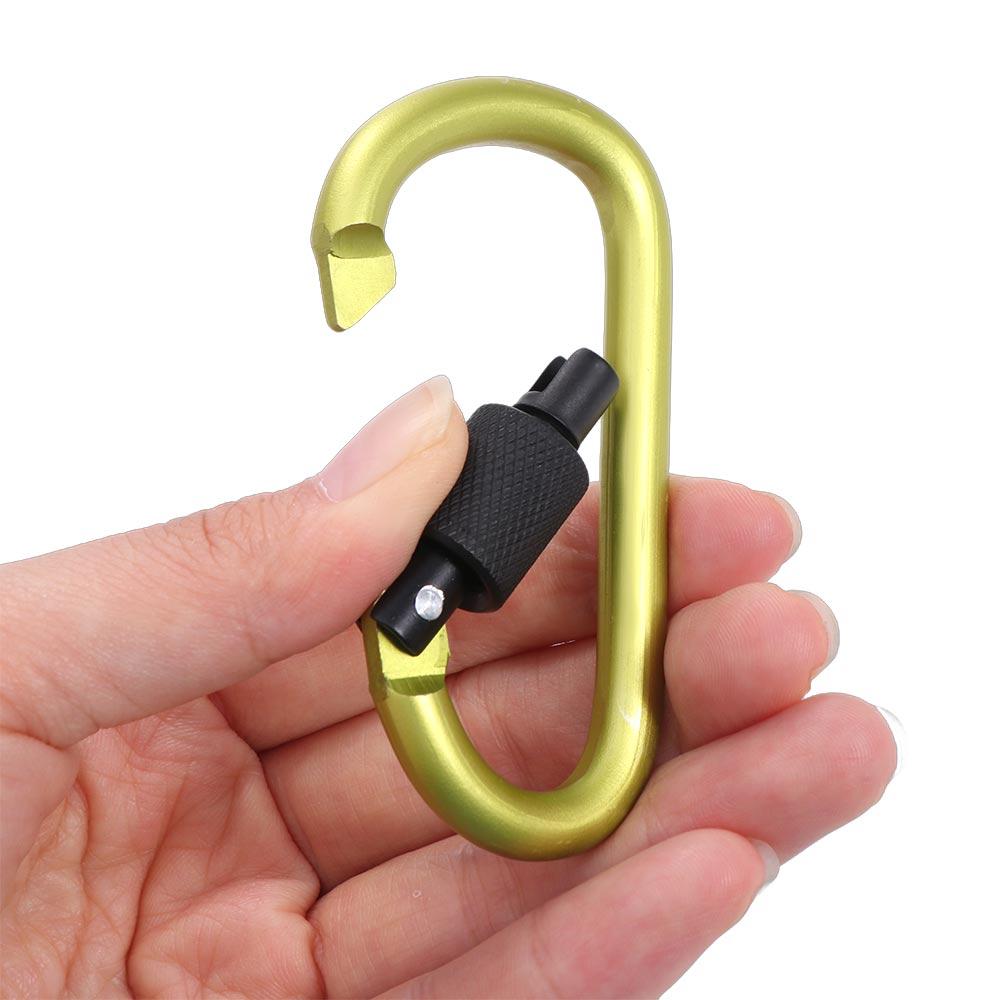 Carabiner Rope Buckle Carabiner Fishing Carbin Buckle Tourist Hooks Carabiner Clip Water Cup Buckle