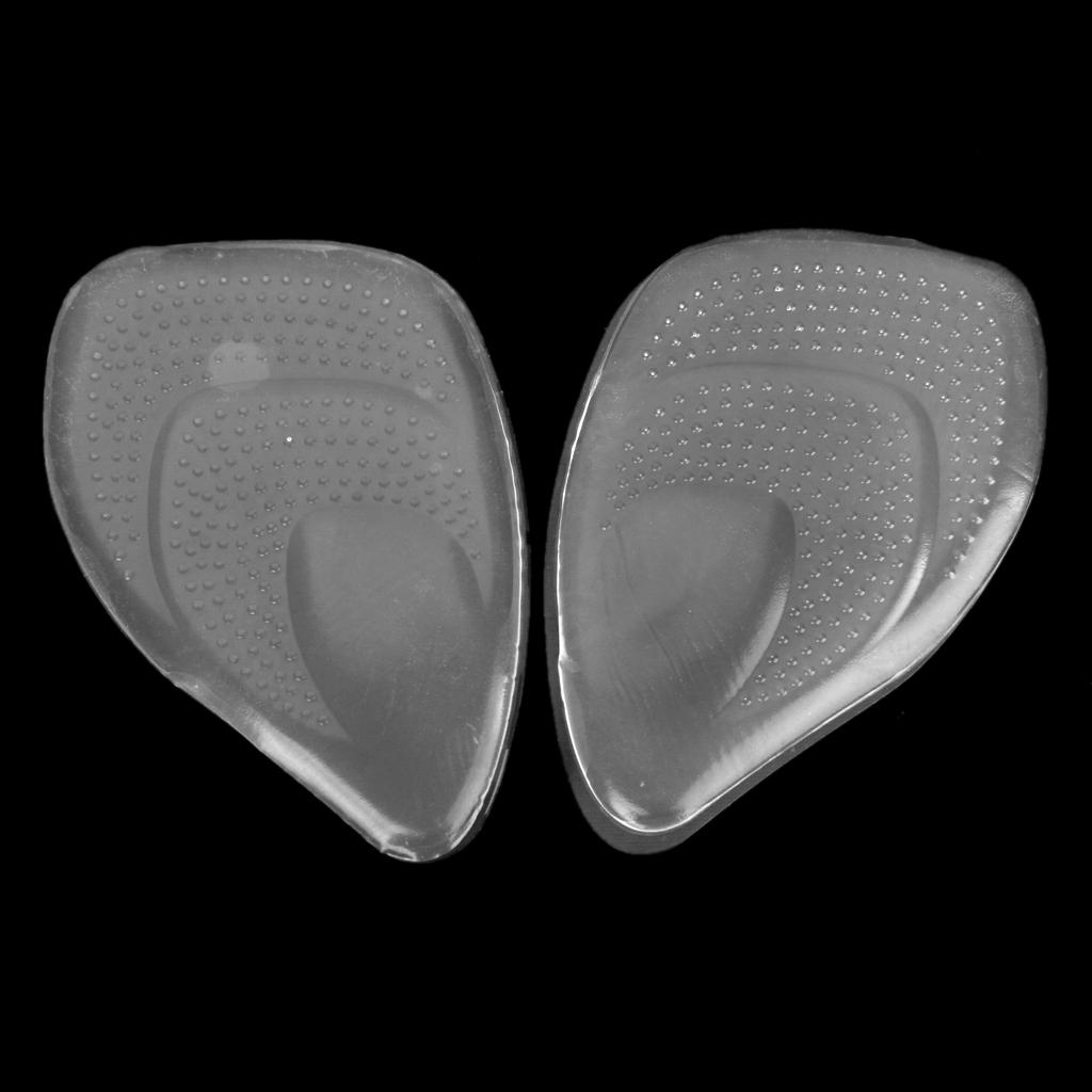 Anti-slide Shoes Pads Invisible Forefoot Insoles for Women