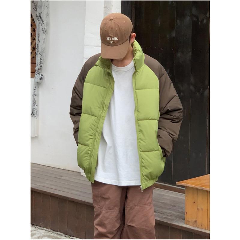 

Пуховик Женский Зимний Студенческий Парный Пуховик Утепленный Утолщенный Пуховик XL зелёный