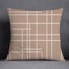 45x45cm Nordic simple floral geometric pattern decoration Pillowcase Living room Sofa Chair Car Bed cushion cover Home decor