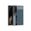 Premium Carbon Fiber Texture Phone Case for Samsung Galaxy Z Fold 8 Ultra 8 Alloy Lens Raised Protect Magnetic Cover