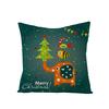 Christmas Single Pillowcase Car Sofa Cushion Cover Home Decor Pillowcase