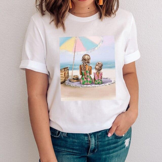 Lady Tops Clothing Tees Print 
