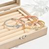 Manufacturer Direct Sales European and American Geometric Design Versatile Trendy Design Diamond Inlaid Bracelet for Women