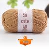 Medium Thick Chenille Yarn for Handmade Crochet Bags & Dolls