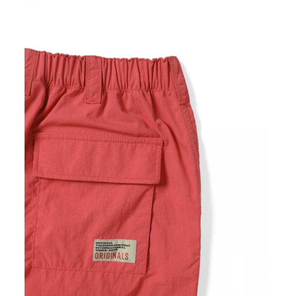 Thisisneverthat Nylonové Ripstop BDU kalhoty Korálové