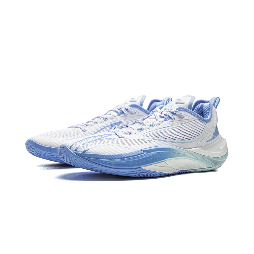 Li Ning Hurricane Lightning Full Palm Technology Laufschuhe Herren Basketballschuhe Standard-Weiß ABAU083-8