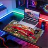 Custom Name Personalized Cristiano Ronaldo Pattern Mousepad, Laptop PC Desk Mat, Decorative Desk Mat for Home Keyboard Pad Gift