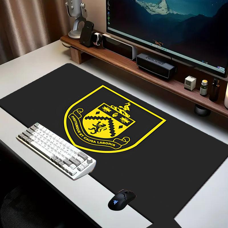 Football Club Burnley Mouse pad Office Desk Mat, Gaming Mouse Pad Mousepad, keyboard pad,Heavy-Duty Non-Slip Rubber Backing, Gift